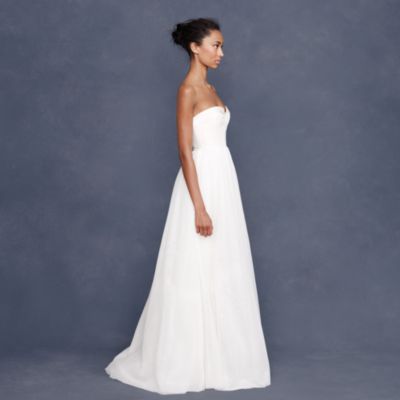 Tulipe bustier gown