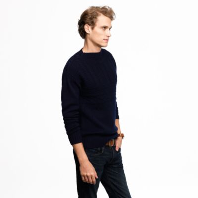 Wallace & Barnes fisherman rollneck&trade; sweater