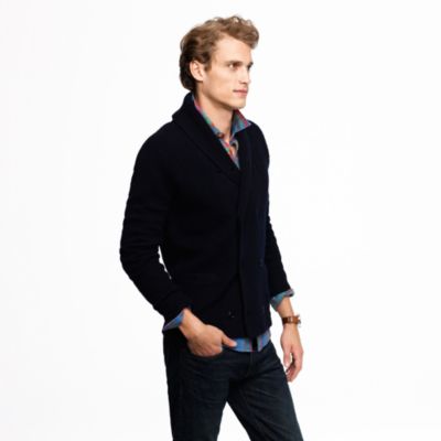 Wallace &amp; Barnes double-breasted cardigan