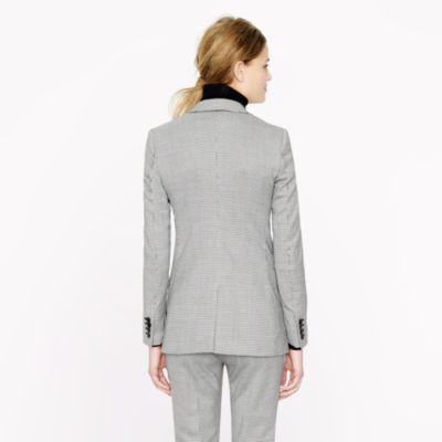 Collection women's Ludlow jacket in houndstooth Italian wool