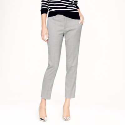 Collection women's Ludlow trouser in houndstooth Italian wool