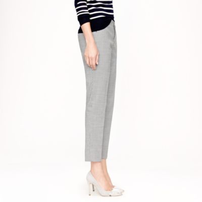 Collection women's Ludlow trouser in houndstooth Italian wool