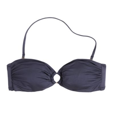 Jersey Lomellina&reg; ring bandeau top