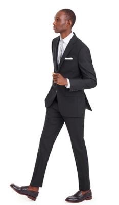 Ludlow suit jacket with center vent in Italian wool