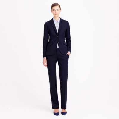 Tall 1035 jacket in pinstripe Super 120s