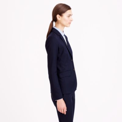 Tall 1035 jacket in pinstripe Super 120s