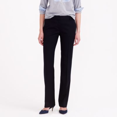 Petite 1035 trouser in pinstripe Super 120s