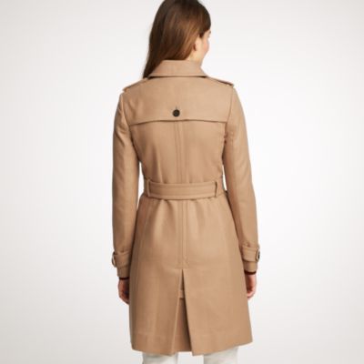 Icon trench in wool-cashmere
