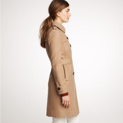 Icon trench in wool-cashmere
