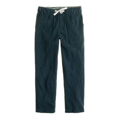 Boys' slub jersey sweatpant