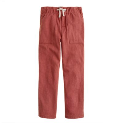 Boys' slub jersey sweatpant