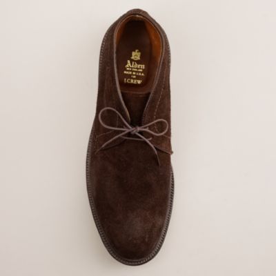 Alden&reg; for J.Crew roughed-out suede chukka boots