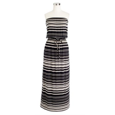 Amie maxidress in stripe