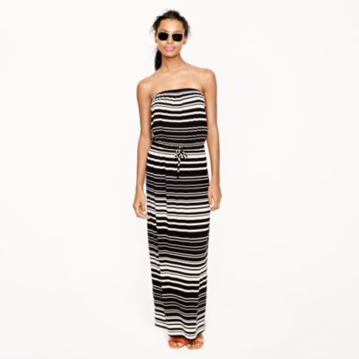 Amie maxidress in stripe
