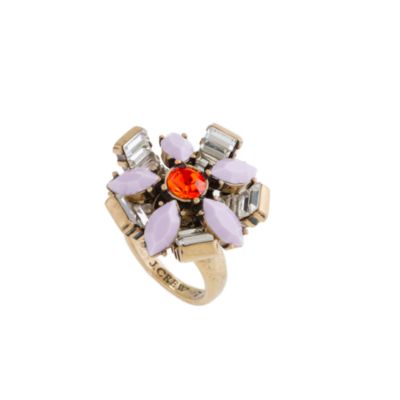 Geometric bouquet ring
