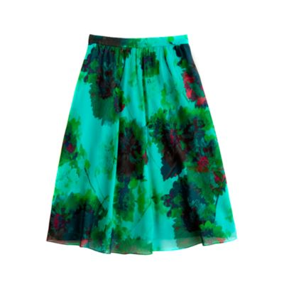 Collection skirt in hothouse floral