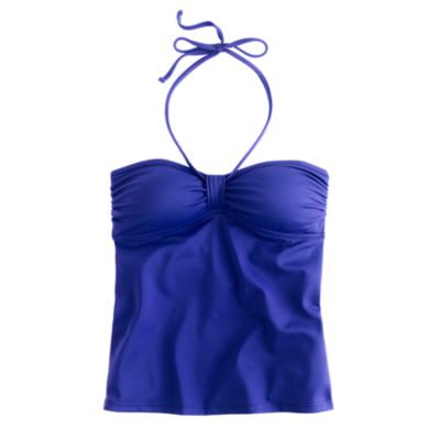 Pintuck bandeau swing top