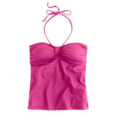 Pintuck bandeau swing top