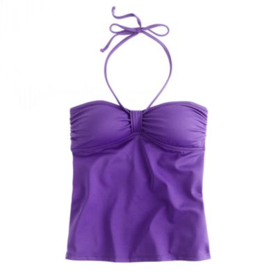 Pintuck bandeau swing top