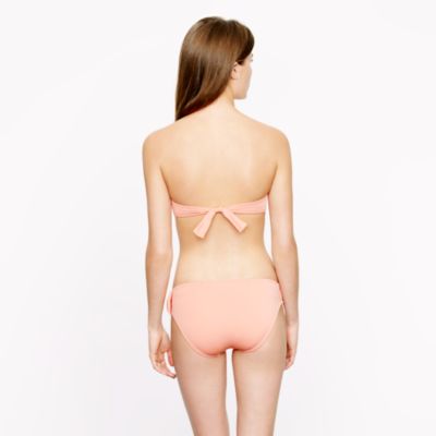 Pintuck padded bandeau top