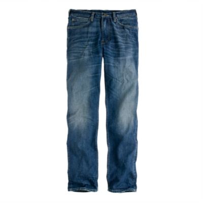 Lee&reg; for J.Crew 101 Slim Rider in saddle worn wash