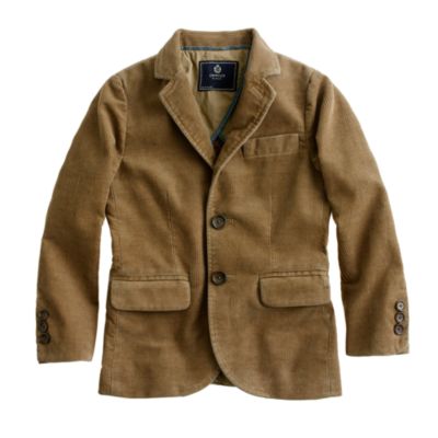 Boys' Ludlow sportcoat in corduroy