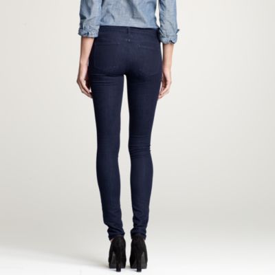 Leggy denim jean in double-dip indigo wash