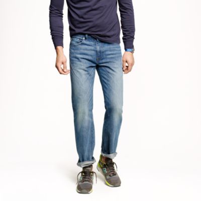 Bootcut jean in vintage worn wash