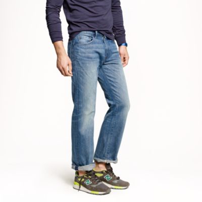 Bootcut jean in vintage worn wash