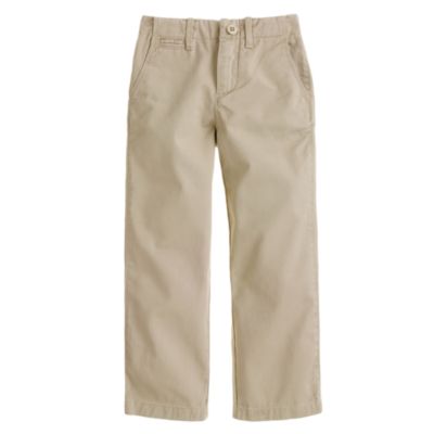 Boys' broken-in chino in straight fit