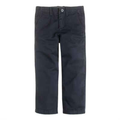 Boys' broken-in chino in straight fit
