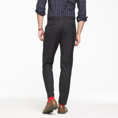Bowery slim in herringbone wool