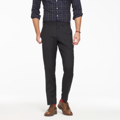 Bowery slim in herringbone wool