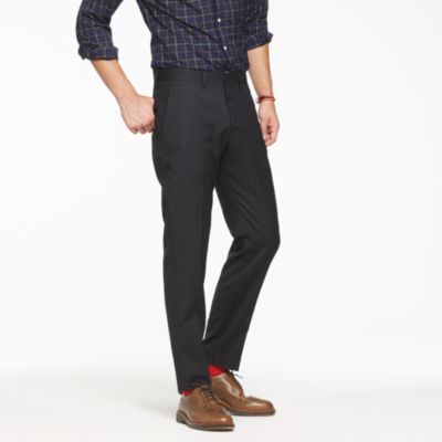 Bowery slim in herringbone wool