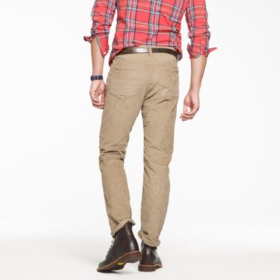 Vintage cord in slim-straight fit