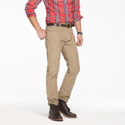 Vintage cord in slim-straight fit