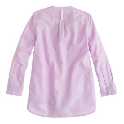Girls' pleated bib tunic
