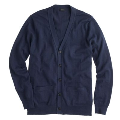 Cotton-cashmere cardigan