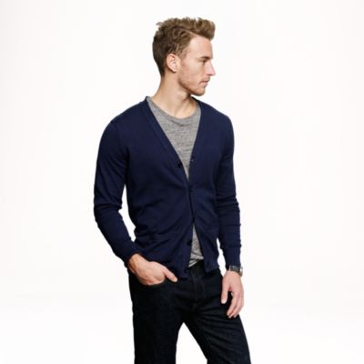 Cotton-cashmere cardigan