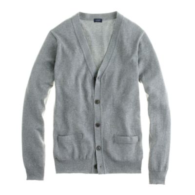 Cotton-cashmere cardigan