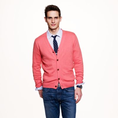 Cotton-cashmere cardigan
