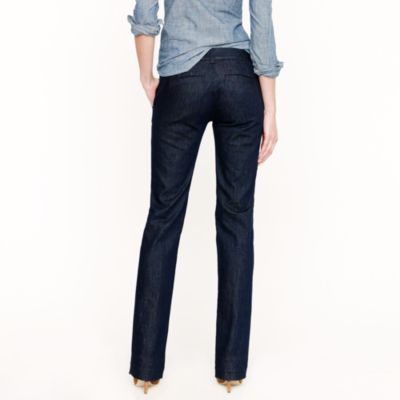 Tall trouser jean in classic rinse wash