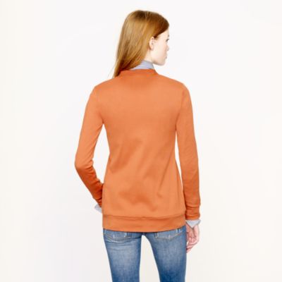 Perfect-fit mixed-tape cardigan