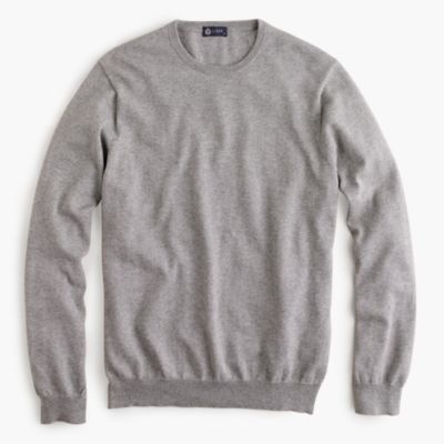 Cotton-cashmere crewneck sweater