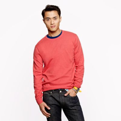 Cotton-cashmere crewneck sweater