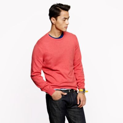 Cotton-cashmere crewneck sweater