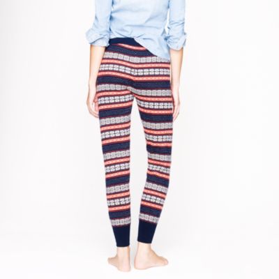 Fair Isle leggings