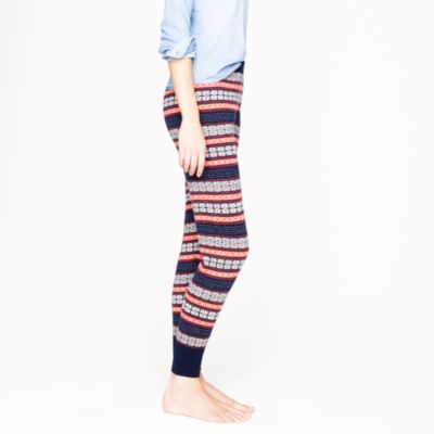 Fair Isle leggings