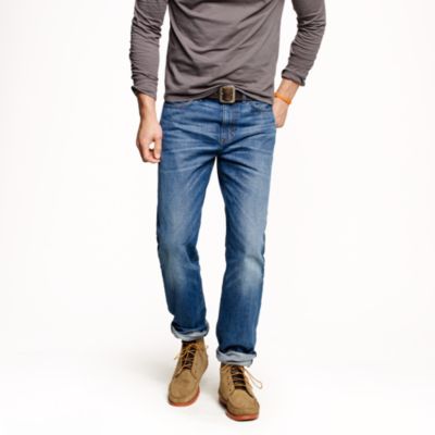 Vintage slim-straight fit jean in vintage worn wash