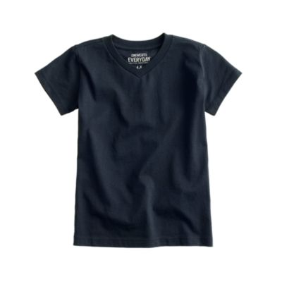 Boys' jersey V-neck tee